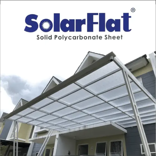 Kanopi Solarflat 3 mm  batang